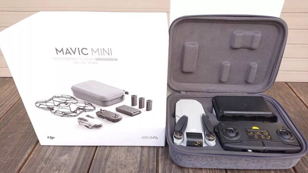 джи Mavic mini распаковка