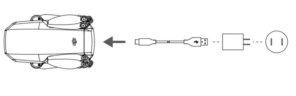 mavic mini charging
