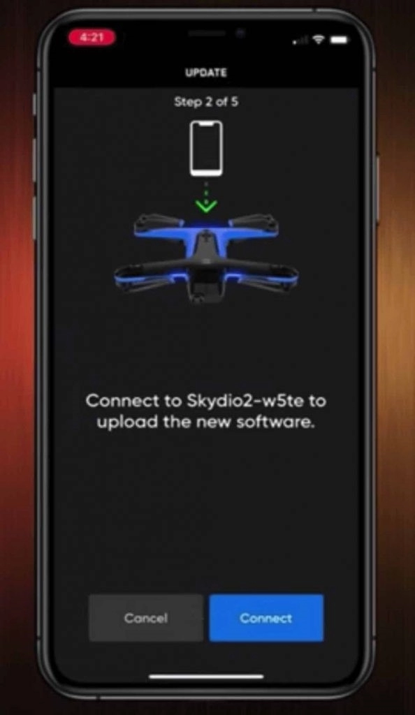 upload skydio 2 firmware