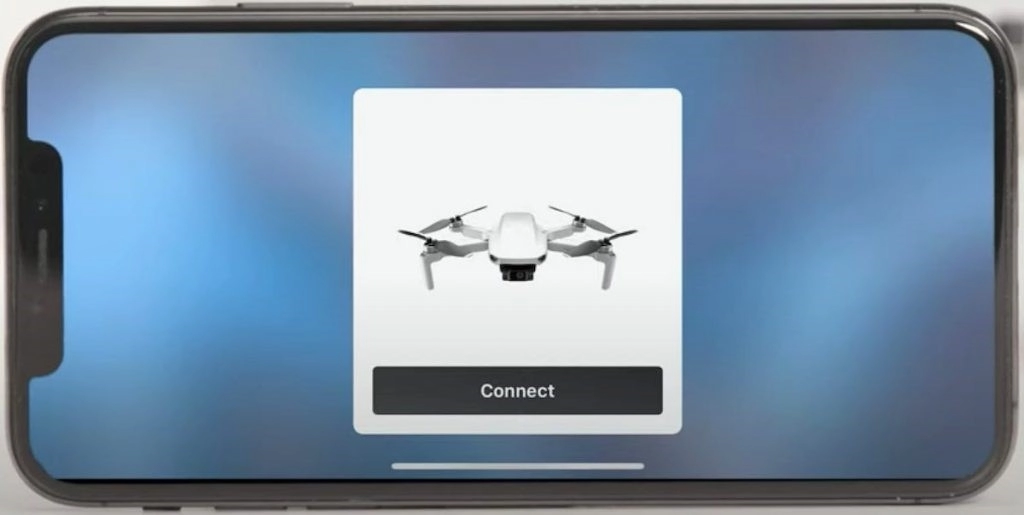 dji mini 2 быстрое подключение
